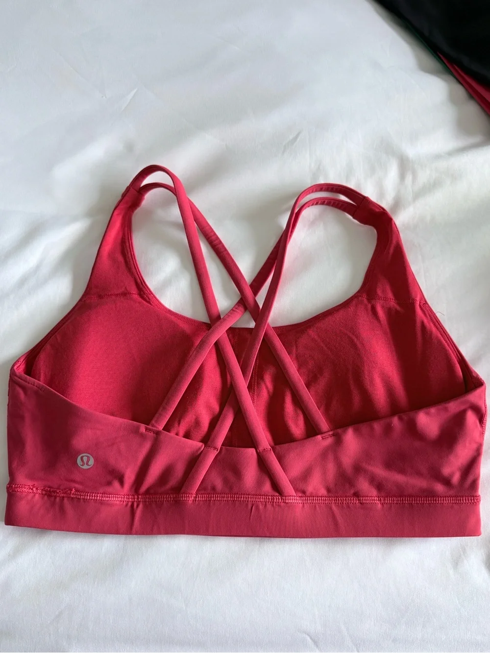 Lululemon Energy Bra *Medium Support, B–D Cups in Hot Heat Red Size 12